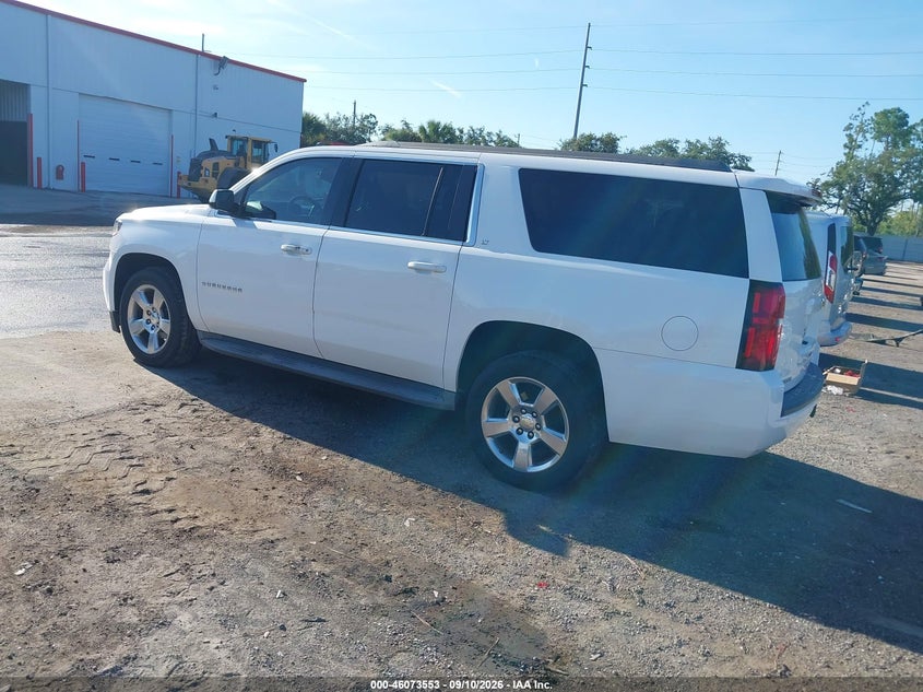 Vin: 1gnskjkc8fr271917, lot: 46573100, chevrolet suburban 1500 lt 20153