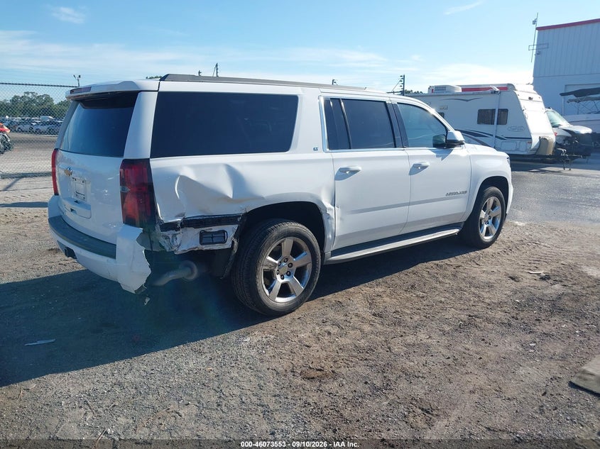 Vin: 1gnskjkc8fr271917, lot: 46573100, chevrolet suburban 1500 lt 20154