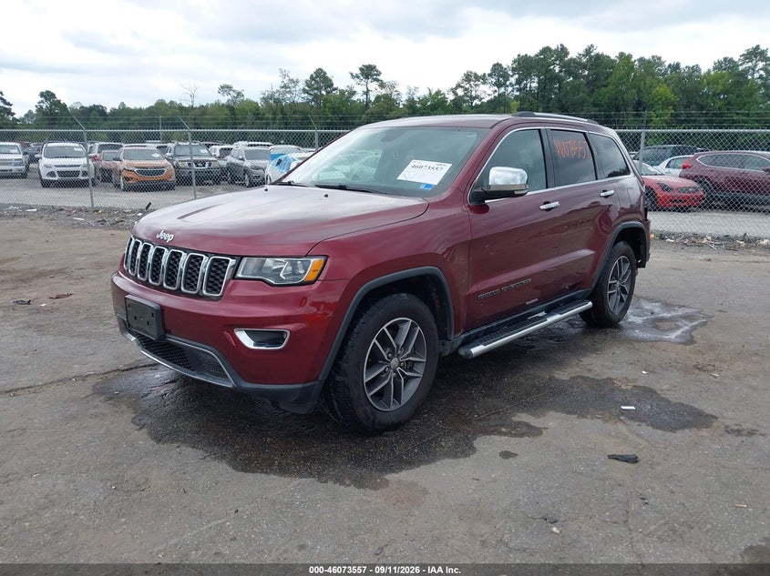 Vin: 1c4rjfbg0jc357891, lot: 46573104, jeep grand cherokee limited 4x4 20182