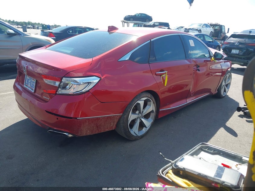 Vin: 1hgcv1f97ja088116, lot: 46573129, honda accord touring 20184