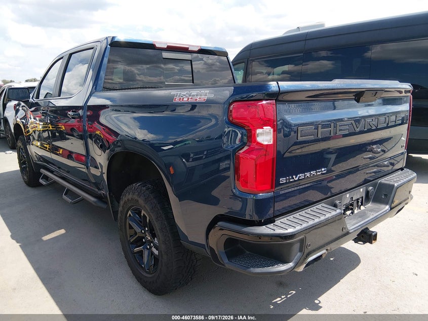 Vin: 3gcpyfed3kg260977, lot: 46573133, chevrolet silverado 1500 lt trail boss 20193