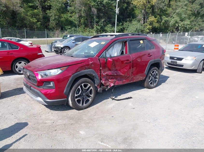 Vin: 2t3j1rfv3kw013851, lot: 46573138, toyota rav4 adventure 20192