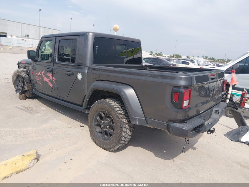 Vin: 1c6hjtagxrl129282, lot: 46573172, jeep gladiator texas trail 20243