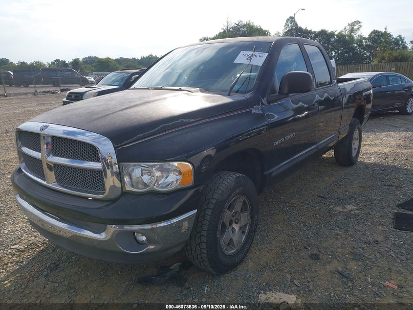 DODGE RAM 1500 2002 VIN 1D7HU18N22S575596