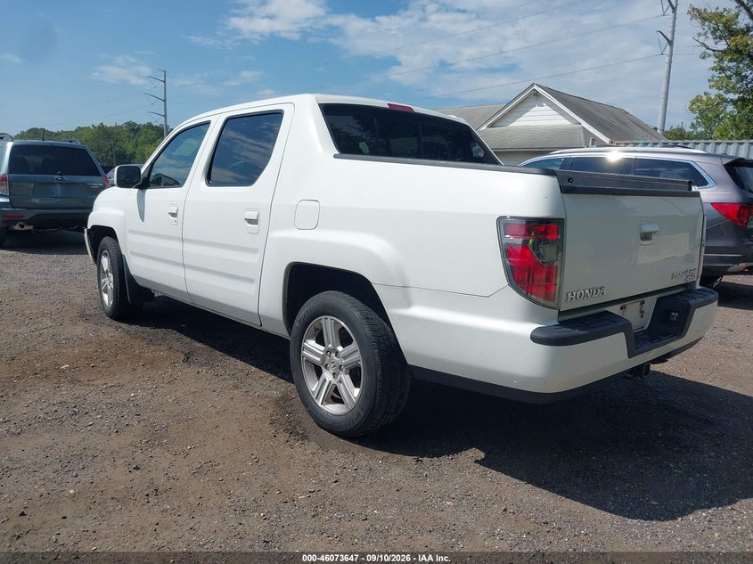 Vin: 5fpyk1f54cb455503, lot: 46573194, honda ridgeline rtl 20123