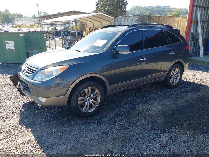 Vin: km8nu4cc6cu195439, lot: 46573195, hyundai veracruz limited 20122