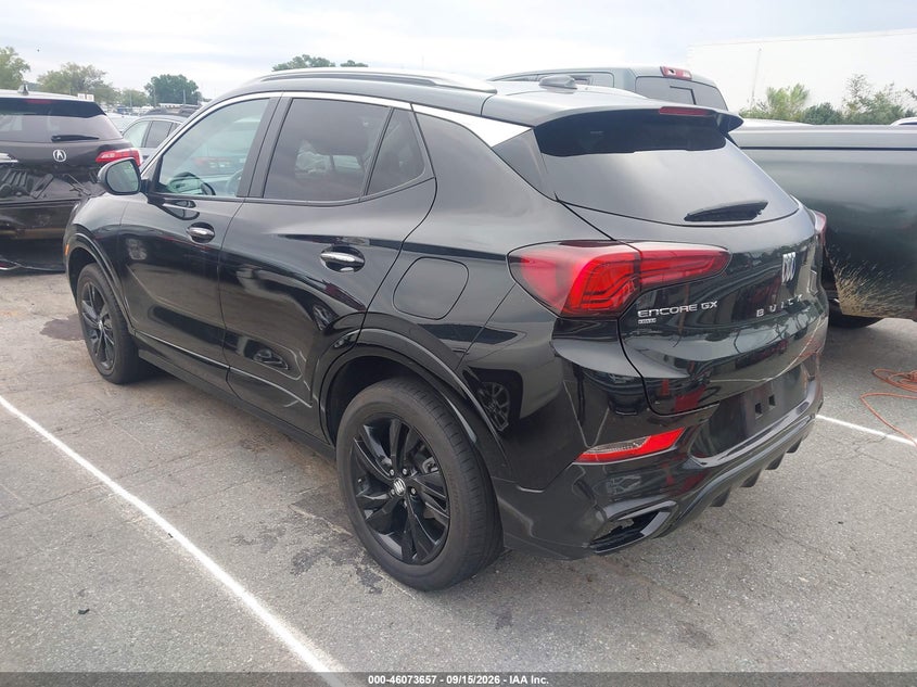 Vin: kl4amesl5rb103746, lot: 46573205, buick encore gx sport touring awd 20243
