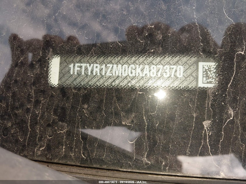 Vin: 1ftyr1zm0gka87370, lot: 46573220, ford transit-250 20164