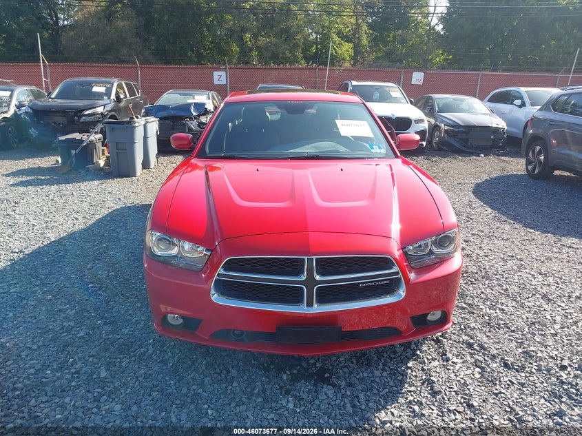 DODGE CHARGER 2012 VIN 2C3CDXDT5CH182006