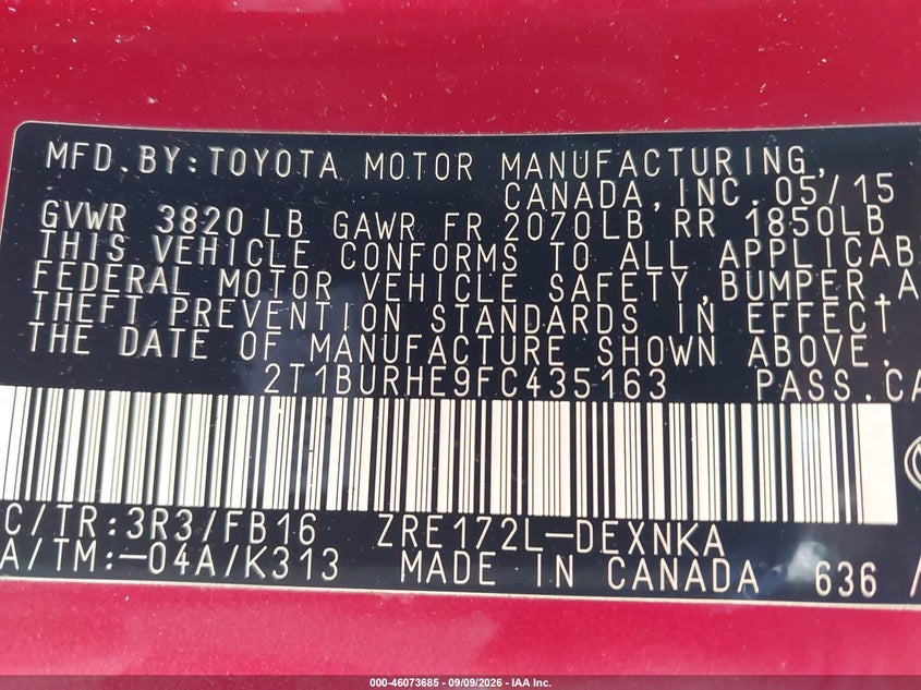 TOYOTA COROLLA - zdjęcie 9