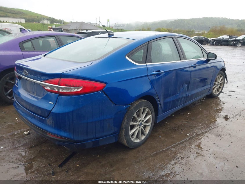 Vin: 3fa6p0h76hr370765, lot: 46573233, ford fusion se 20174