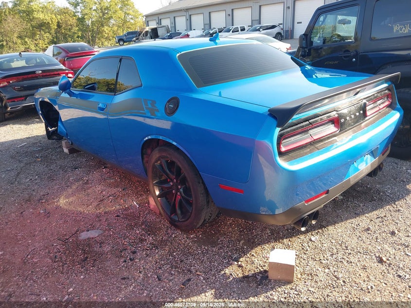 Vin: 2c3cdzbt8gh195708, lot: 46573256, dodge challenger r/t plus 20163