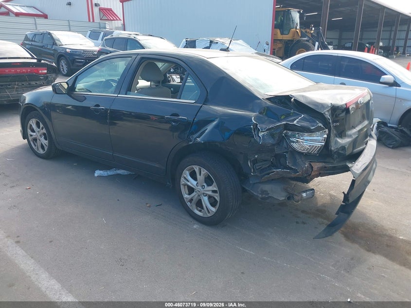 Vin: 3fahp0hg2cr118514, lot: 46573266, ford fusion se 20123