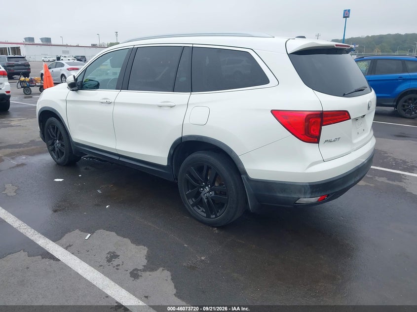 Vin: 5fnyf6h59gb079667, lot: 46573267, honda pilot ex-l 20163