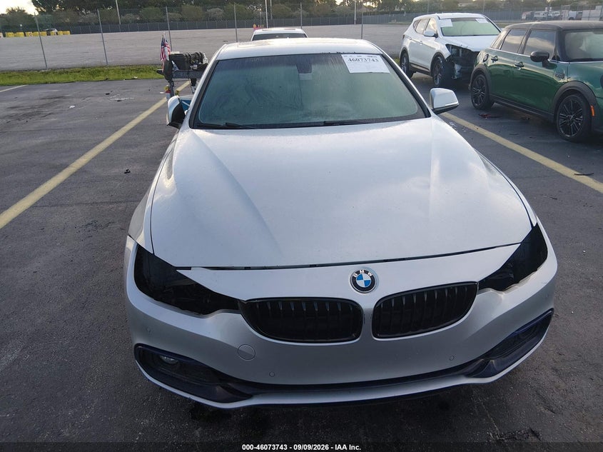 BMW 430I 2018 VIN WBA4W5C59JAA49570