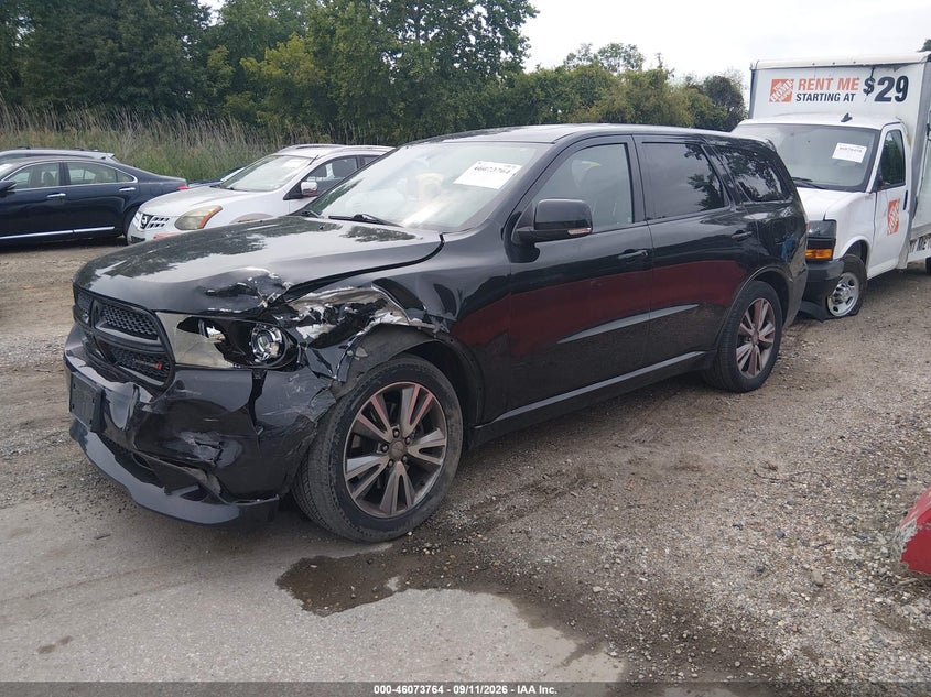 Vin: 1c4sdjct2dc698253, lot: 46573310, dodge durango r/t 20132