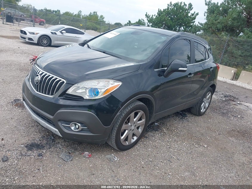 2014 BUICK ENCORE SPORT UTILITY VEHICLE 1.4L I-4 DOHC, VVT, TURBO, REGULAR , 138HP