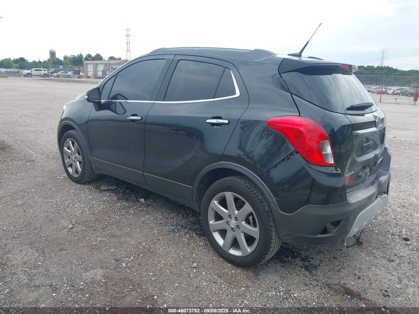 2014 BUICK ENCORE SPORT UTILITY VEHICLE 1.4L I-4 DOHC, VVT, TURBO, REGULAR , 138HP