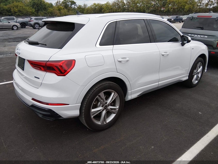 Vin: wa1eecf39m1134347, lot: 46573335, audi q3 premium plus 45 tfsi s line quattro tiptronic 20214