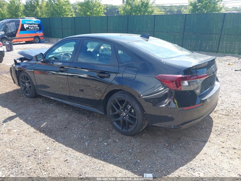 Vin: 2hgfe2f55th593110, lot: 46573336, honda civic sport 20263