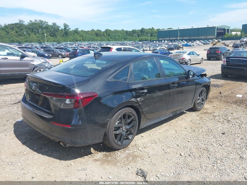 Vin: 2hgfe2f55th593110, lot: 46573336, honda civic sport 20264