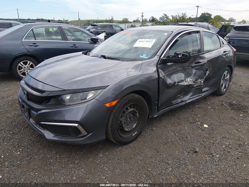 Vin: 2hgfc2f62lh525071, lot: 46573359, honda civic lx 20202
