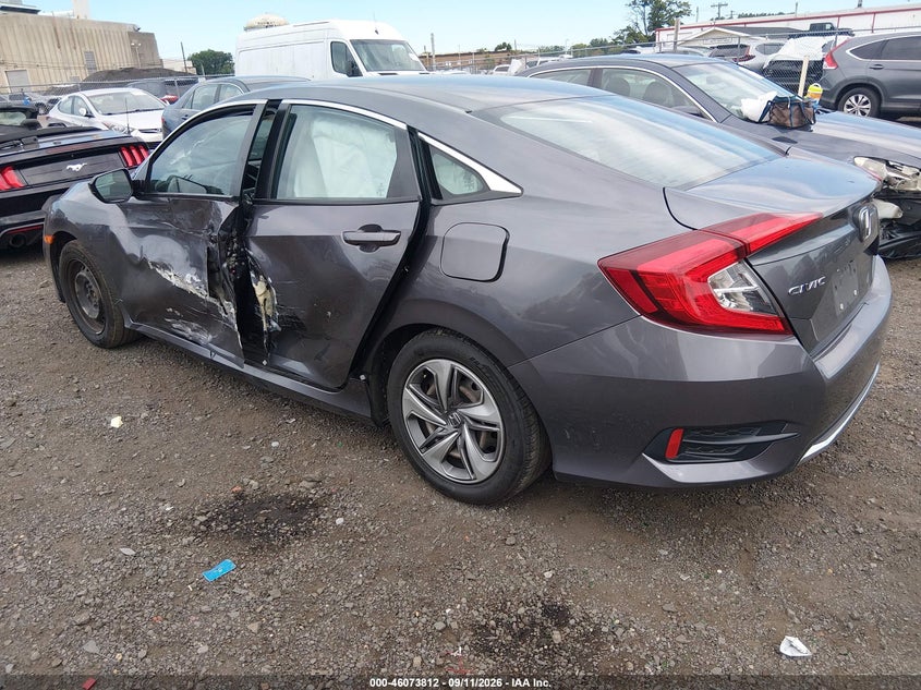 Vin: 2hgfc2f62lh525071, lot: 46573359, honda civic lx 20203