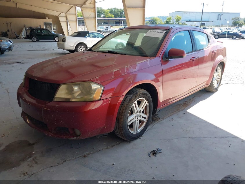 2010 Dodge Avenger, Обычный износ, IAAI, VIN 1B3CC5FB6AN181329 — фото 2