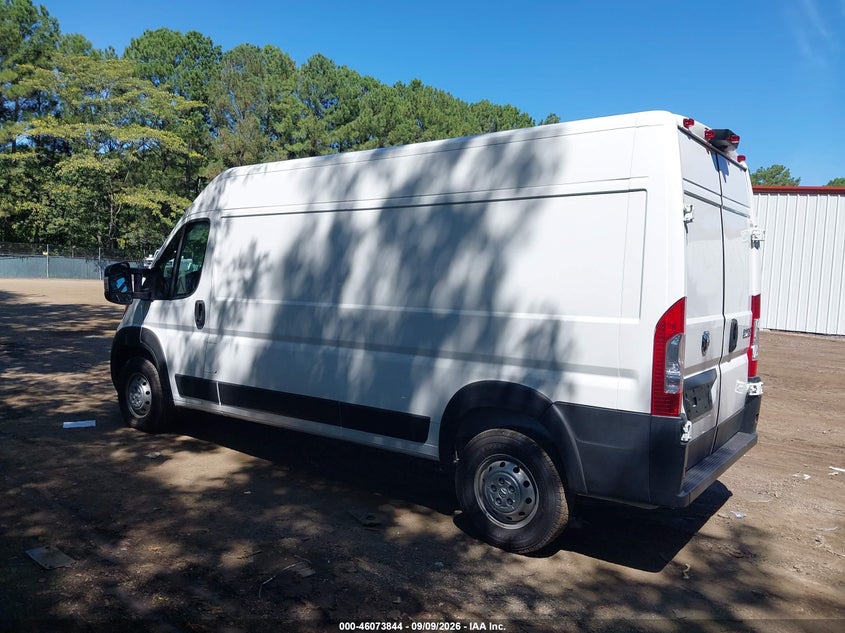 Vin: 3c6lrvdg0pe583234, lot: 46573391, ram promaster 2500 high roof 159 wb 20233