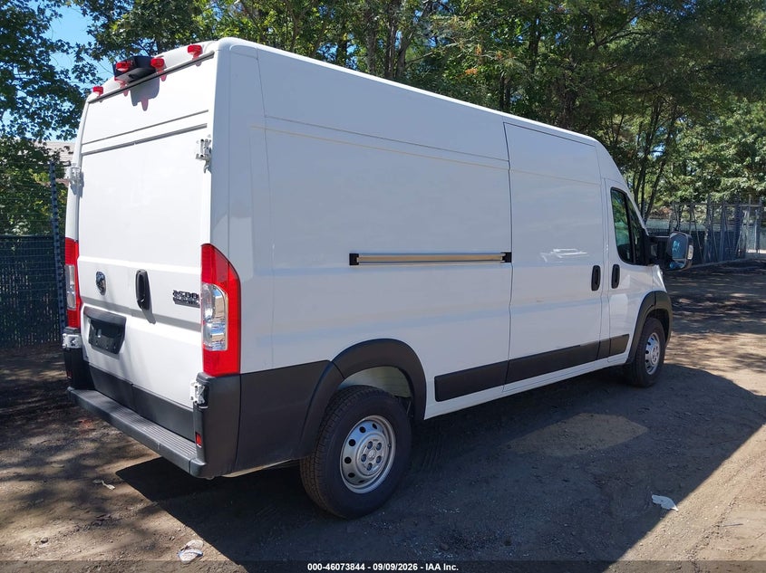 Vin: 3c6lrvdg0pe583234, lot: 46573391, ram promaster 2500 high roof 159 wb 20234