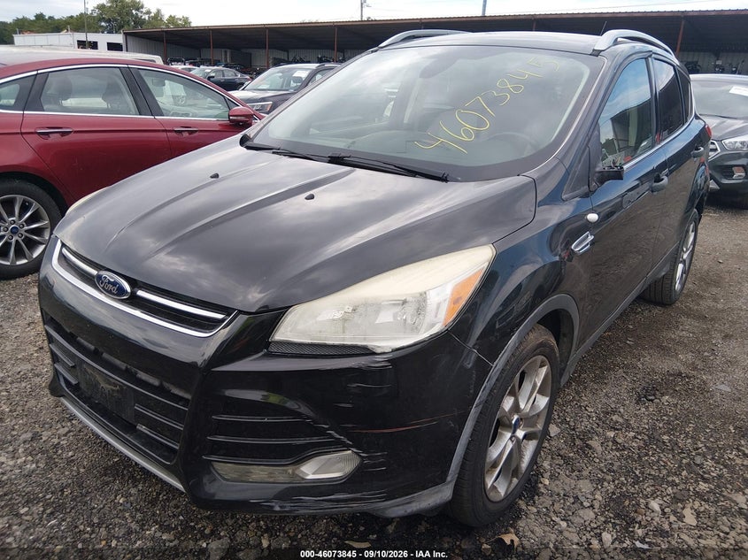 Vin: 1fmcu9jxxeue23228, lot: 46573392, ford escape titanium 20142