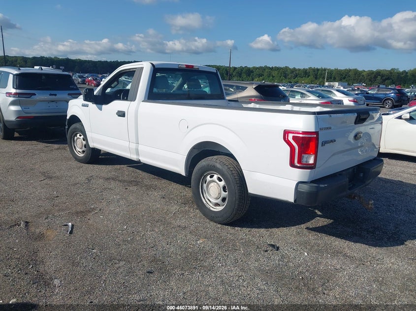 Vin: 1ftmf1c84hkd84047, lot: 46573438, ford f-150 xl 20173