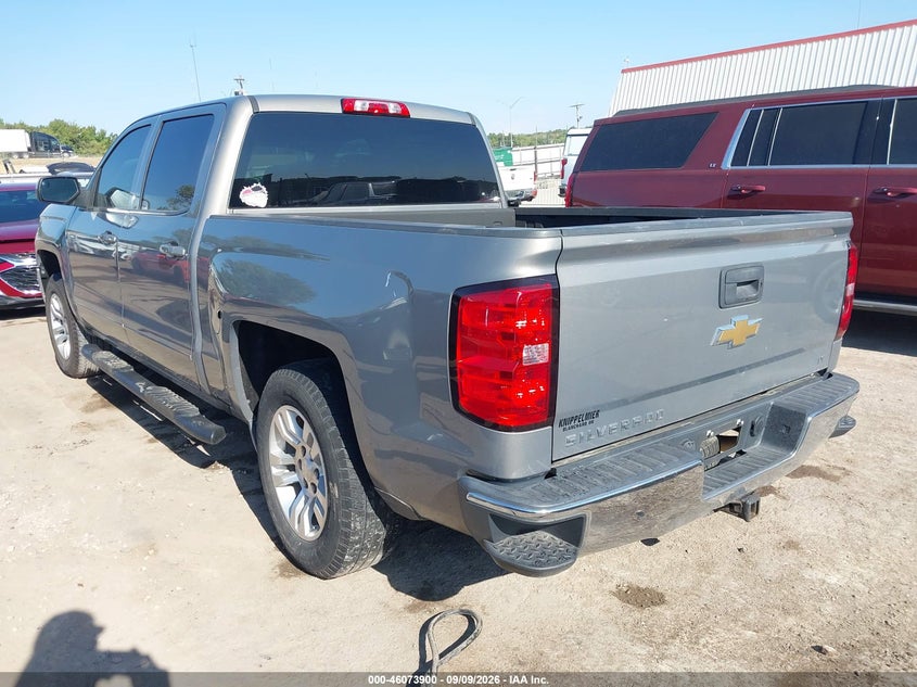 Vin: 3gcpcrec3hg213481, lot: 46573447, chevrolet silverado 1500 1lt 20173
