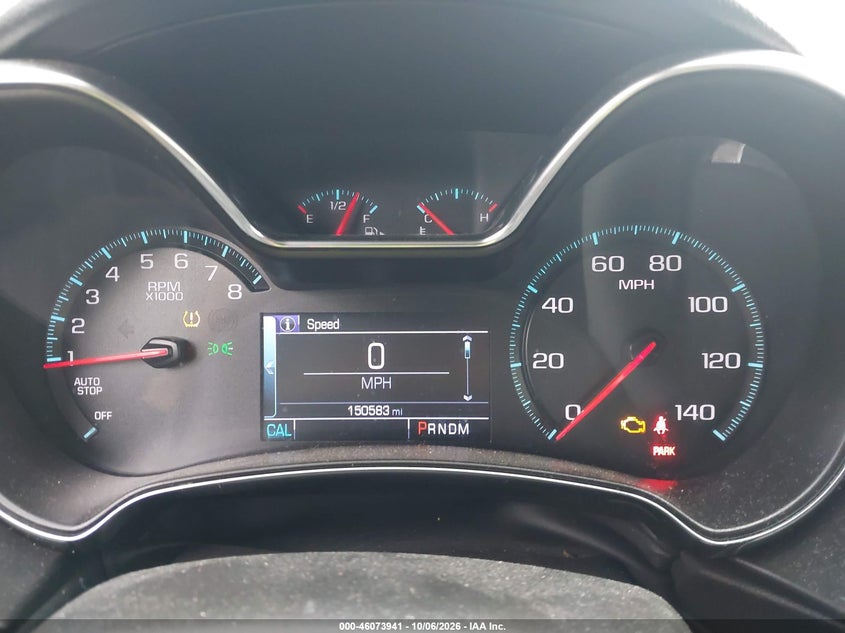 CHEVROLET IMPALA 2017 VIN 1G1105SA6HU157875