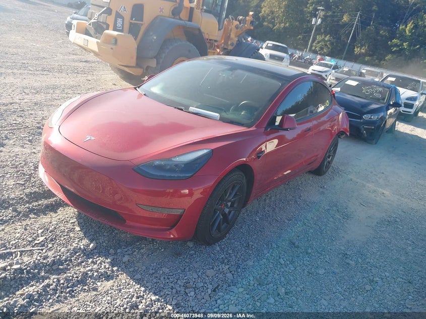 Vin: 5yj3e1eb7mf026522, lot: 46573495, tesla model 3 long range dual motor all-wheel drive 20212
