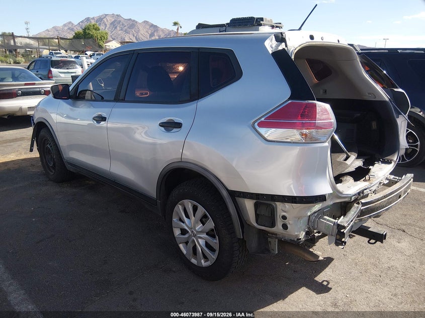 Vin: jn8at2mt3gw000968, lot: 46573534, nissan rogue s 20163