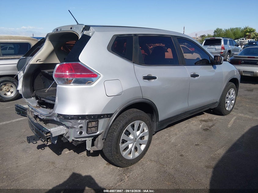 Vin: jn8at2mt3gw000968, lot: 46573534, nissan rogue s 20164