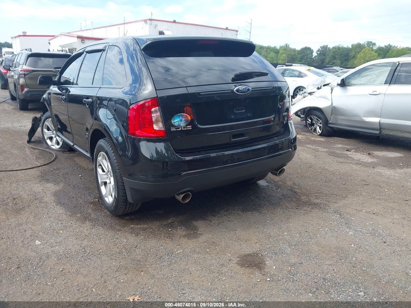 Vin: 2fmdk3jc0ebb33719, lot: 46573562, ford edge sel 20143