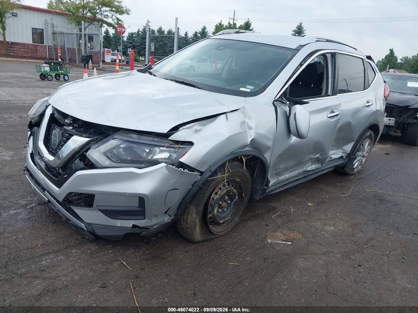Vin: knmat2mt1kp528264, lot: 46573569, nissan rogue sv 20192