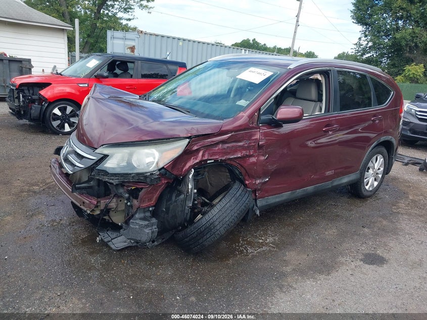 Vin: 5j6rm4h75el066905, lot: 46573571, honda cr-v ex-l 20142