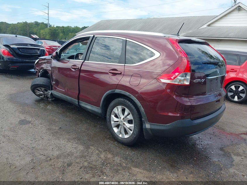 Vin: 5j6rm4h75el066905, lot: 46573571, honda cr-v ex-l 20143