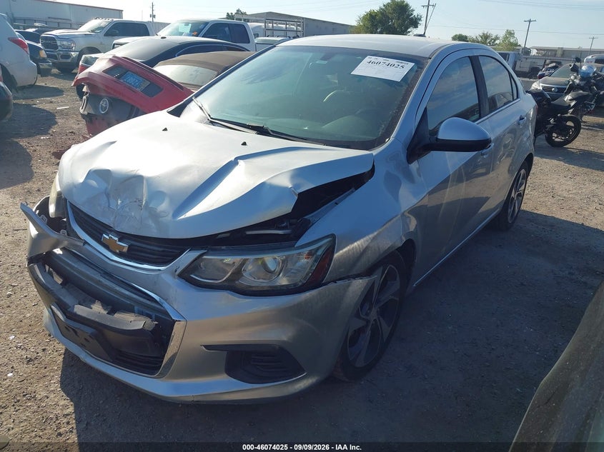 Vin: 1g1jf5sb5h4112773, lot: 46573572, chevrolet sonic premier auto 20172