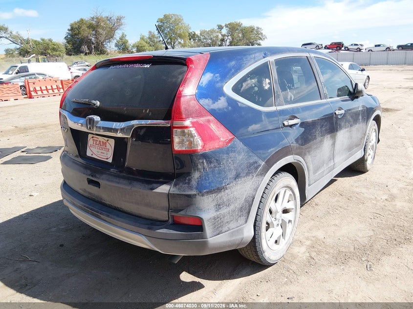 Vin: 3czrm3h53fg704057, lot: 46573577, honda cr-v ex 20154