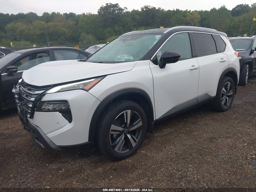 Vin: jn8bt3cbxsw432775, lot: 46573608, nissan rogue sl intelligent awd 20252