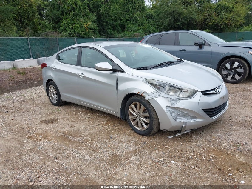 Vin: kmhdh4ae4fu226342, lot: 46573627, hyundai elantra se 2015 img_1