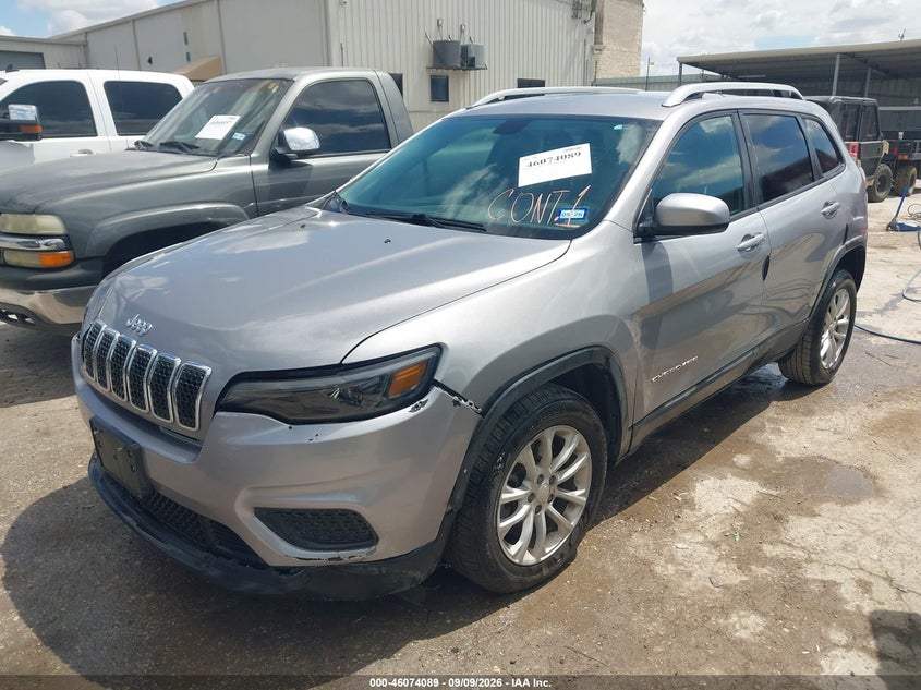 Vin: 1c4pjlcb8ld581030, lot: 46573636, jeep cherokee latitude fwd 20202