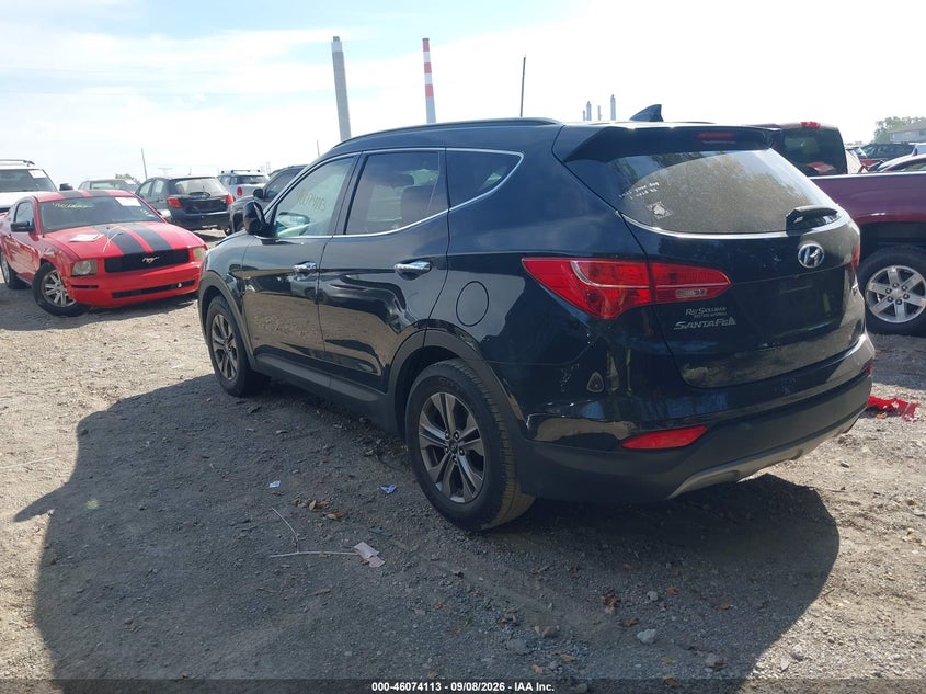 Vin: 5xyzu3lbxgg374288, lot: 46573660, hyundai santa fe sport 2.4l 20163