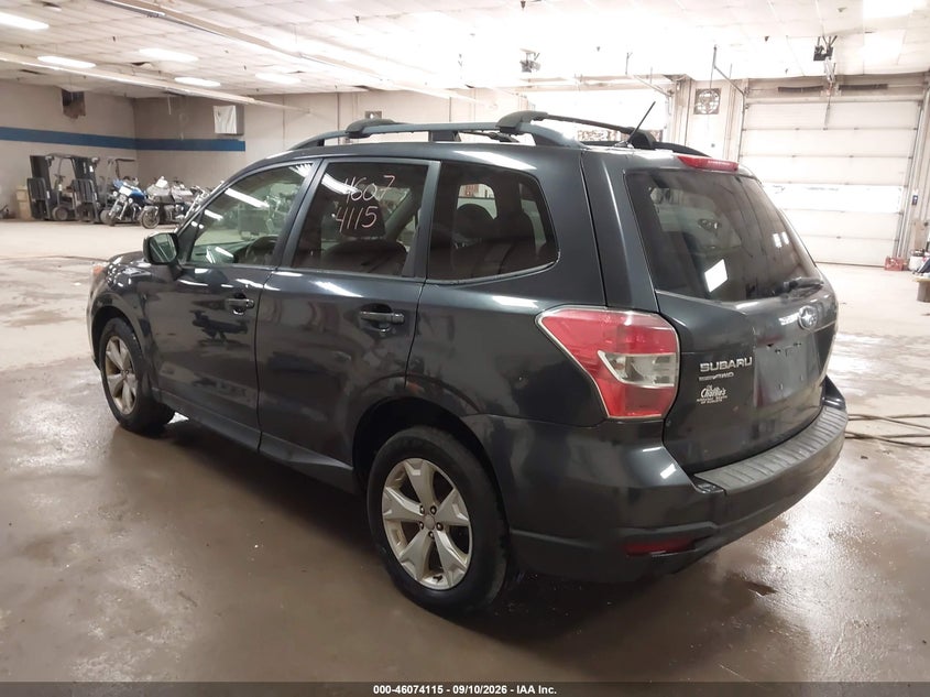Vin: jf2sjaec6eh433055, lot: 46573662, subaru forester 2.5i premium 20143