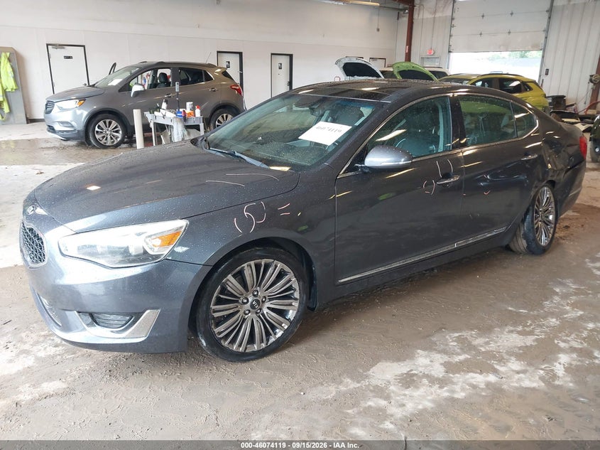 Vin: knaln4d72e5147280, lot: 46573666, kia cadenza limited 20142
