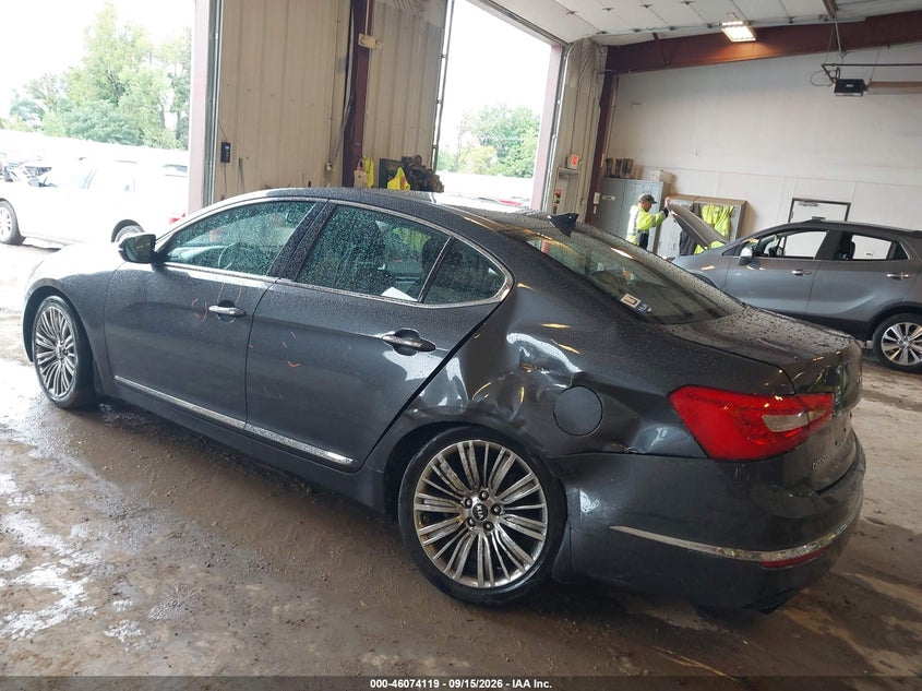 Vin: knaln4d72e5147280, lot: 46573666, kia cadenza limited 20143